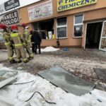 16.02.2021 Kielce. Wybuch w pralni chemicznej przy ul. Warszawskiej / Jarosław Kubalski / Radio Kielce