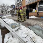 16.02.2021 Kielce. Wybuch w pralni chemicznej przy ul. Warszawskiej / Jarosław Kubalski / Radio Kielce