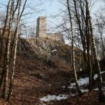 25.02.2021. Chęciny. Zamek Królewski / Wiktor Taszłow / Radio Kielce