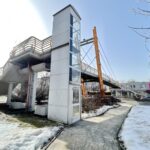 25.02.2021. Kielce. Kładka dla pieszych nad ulicą Źródłową / Jarosław Kubalski / Radio Kielce