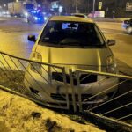 24.02.2021 Kielce. Wypadek na ulicy Tarnowskiej / Piotr Kwaśniewski / Radio Kielce