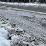 13.02.2021. Kielce. Droga / Piotr Kwaśniewski / Radio Kielce