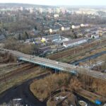 25.02.2021. Skarżysko-Kamienna. Wiadukt nad torami / Jarosław Kubalski / Radio Kielce