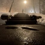 19.02.2021. Kielce. Mgła nad Kielcami / Jarosław Kubalski / Radio Kielce