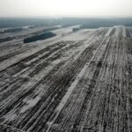 23.02.2021. Obice. Tereny inwestycyjne / Jarosław Kubalski / Radio Kielce