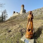 25.02.2021. Chęciny. Zamek Królewski / Wiktor Taszłow / Radio Kielce