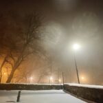 19.02.2021. Kielce. Mgła nad Kielcami / Jarosław Kubalski / Radio Kielce