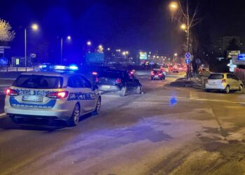 24.02.2021 Kielce. Wypadek na ulicy Tarnowskiej / Piotr Kwaśniewski / Radio Kielce