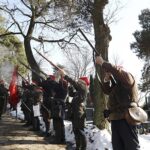 21.02.2021. Małogoszcz. Uroczystości z okazji 158. rocznicy bitwy pod Małogoszczem / Jarosław Kubalski / Radio Kielce