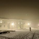 19.02.2021. Kielce. Mgła nad Kielcami / Jarosław Kubalski / Radio Kielce