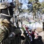 21.02.2021. Małogoszcz. Uroczystości z okazji 158. rocznicy bitwy pod Małogoszczem / Jarosław Kubalski / Radio Kielce