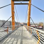 25.02.2021. Kielce. Kładka dla pieszych nad ulicą Źródłową / Jarosław Kubalski / Radio Kielce