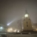 19.02.2021. Kielce. Mgła nad Kielcami / Jarosław Kubalski / Radio Kielce