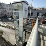 25.02.2021. Kielce. Kładka dla pieszych nad ulicą Źródłową / Jarosław Kubalski / Radio Kielce