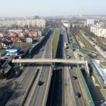 25.02.2021. Kielce. Kładka dla pieszych nad ulicą Świętokrzyską / Jarosław Kubalski / Radio Kielce