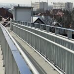 25.02.2021. Kielce. Kładka dla pieszych nad ulicą Świętokrzyską / Jarosław Kubalski / Radio Kielce