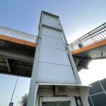 25.02.2021. Kielce. Kładka dla pieszych nad ulicą Świętokrzyską / Jarosław Kubalski / Radio Kielce