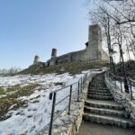 25.02.2021. Chęciny. Zamek Królewski / Wiktor Taszłow / Radio Kielce