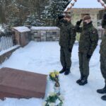 12.02.2021 Miejsca pamięci odwiedzone przez żołnierzy ŚBOT w rocznice przemianowania ZWZ na AK - Wykus / ppor. OT Daniel Woś / ŚBOT