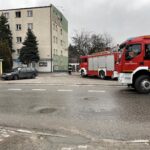 04.02.2021 Końskie. Hotel Łuczyński po pożarze / Magdalena Galas-Klusek / Radio Kielce