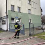 04.02.2021 Końskie. Hotel Łuczyński po pożarze / Magdalena Galas-Klusek / Radio Kielce