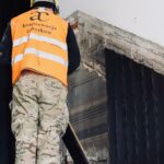 18.02.2021. Kielce. Malowidła odkryte pod boazerią w Teatrze im. Żeromskiego w Kielcach / Teatr im. Żeromskiego w Kielcach