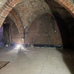 25.02.2021. Sandomierz. Kościół św. Jakuba w Sandomierzu. Piwnica romańska / Grażyna Szlęzak-Wójcik / Radio Kielce