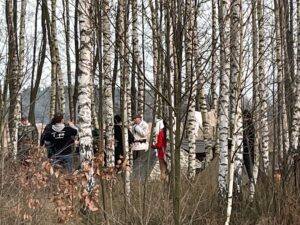 26.01.2021 Gminy Małogoszcz i Sobków. Plan filmowy o żołnierzach wyklętych / Ewa Pociejowska-Gawęda / Radio Kielce