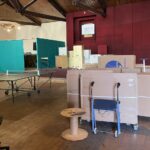 28.02.2021 Starachowice. Pomieszczenie starego kościoła / Anna Głąb / Radio Kielce