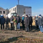 05.02.2021. Umianowice. Budowa Ośrodka Edukacji Przyrodniczej / Marta Gajda / Radio Kielce