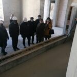 05.02.2021. Umianowice. Budowa Ośrodka Edukacji Przyrodniczej / Marta Gajda / Radio Kielce