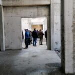 05.02.2021. Umianowice. Budowa Ośrodka Edukacji Przyrodniczej / Marta Gajda / Radio Kielce