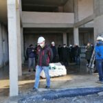 05.02.2021. Umianowice. Budowa Ośrodka Edukacji Przyrodniczej / Marta Gajda / Radio Kielce