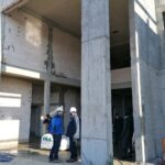 05.02.2021. Umianowice. Budowa Ośrodka Edukacji Przyrodniczej / Marta Gajda / Radio Kielce