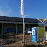 05.02.2021. Umianowice. Budowa Ośrodka Edukacji Przyrodniczej / Marta Gajda / Radio Kielce