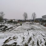 19.02.2021 Kazimierza Wielka. Budowa obwodnicy / Marta Gajda / Radio Kielce