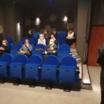 24.02.2021 Skalbmierz. Kino „Lotnik” odwiedziły panie z Dyskusyjnego Klubu Książki ze Skalbmierza / Marta Gajda / Radio Kielce