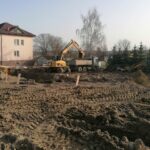 26.02.2021. Tuczępy. Budowa nowego ośrodka zdrowia / Marta Gajda / Radio Kielce