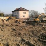 26.02.2021. Tuczępy. Budowa nowego ośrodka zdrowia / Marta Gajda / Radio Kielce