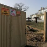 26.02.2021. Tuczępy. Budowa nowego ośrodka zdrowia / Marta Gajda / Radio Kielce