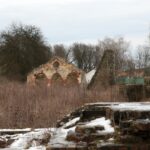 23.01.2021. Nietulisko Duże. Ruiny walcowni żelaza / Robert Felczak / Radio Kielce