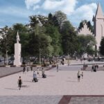 Końskie. Wizualizacja Rynku / Urząd Miasta i Gminy Końskie