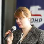 19.02.2021 Kielce. Starostwo powiatowe. Spotkanie z kierownikami rejonowych ośrodków szkolenia zawodowego młodzieży. Świętokrzyski Komendant OHP Magdalena Fogiel-Litwinek / Jarosław Kubalski / Radio Kielce