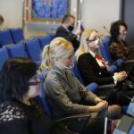 19.02.2021 Kielce. Starostwo powiatowe. Spotkanie z kierownikami rejonowych ośrodków szkolenia zawodowego młodzieży / Jarosław Kubalski / Radio Kielce