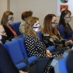 19.02.2021 Kielce. Starostwo powiatowe. Spotkanie z kierownikami rejonowych ośrodków szkolenia zawodowego młodzieży / Jarosław Kubalski / Radio Kielce