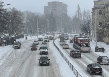 08.02.2021. Kielce. Ulica Źródłowa / Piotr Kwaśniewski / Radio Kielce