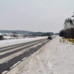 09.02.2021. Droga wojewódzka nr 762 Kielce - Małogoszcz / Dionizy Krawczyński / Radio Kielce