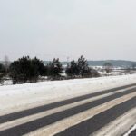 09.02.2021. Droga wojewódzka nr 762 Kielce - Małogoszcz / Dionizy Krawczyński / Radio Kielce