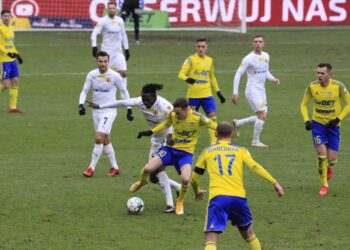 03.12.2020. Gdynia. 15. kolejka Fortuna 1 Ligi: Arka Gdynia - Korona Kielce / Krzysztof Bujnowicz / Radio Kielce