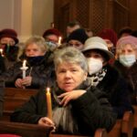 11.02.2021 Sandomierz. Nabożeństwo w kościele Świętego Ducha z okazji Światowego Dnia Chorych / Krzysztof Bujnowicz / Radio Kielce